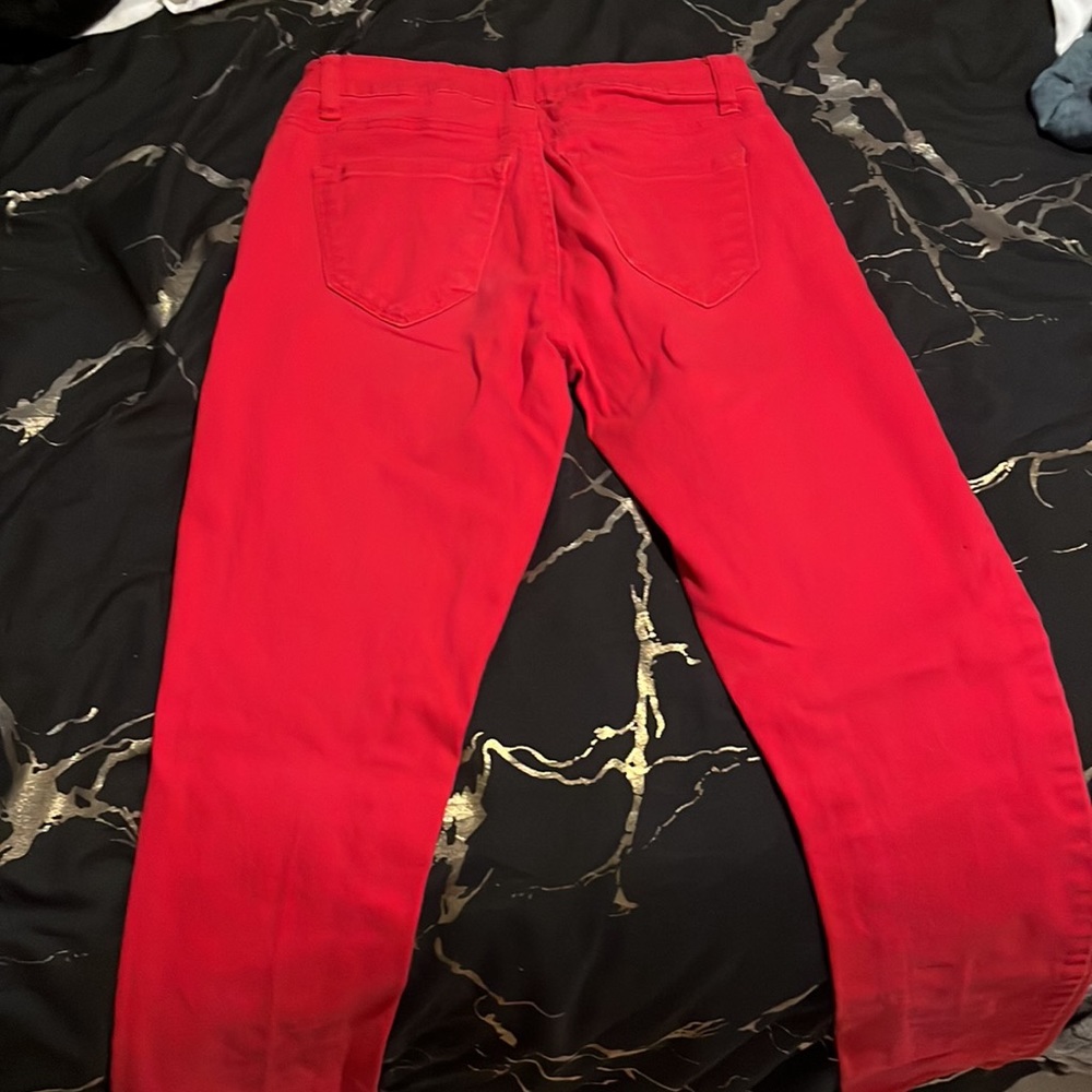 Red jeans - Picture 2 of 4